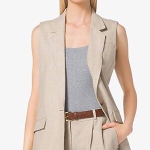 Michael Kors linen vest